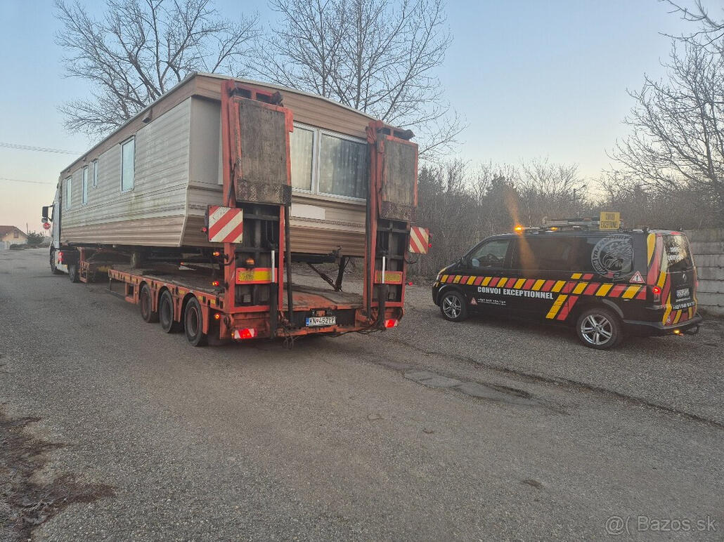 3,8 m široký mobilný domček